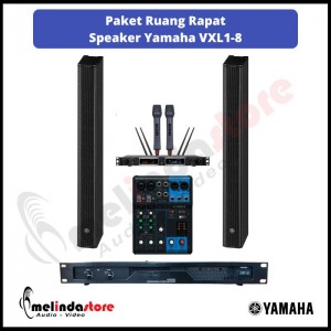 Paket Sound System Ruang Rapat Speaker Yamaha VXL1-8 | 2 Speaker